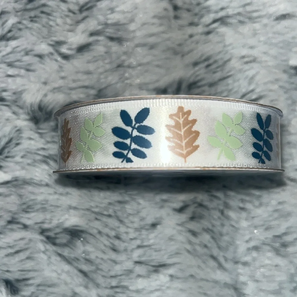 10 spools of Fall Pattern/Colors Ribbon Set
